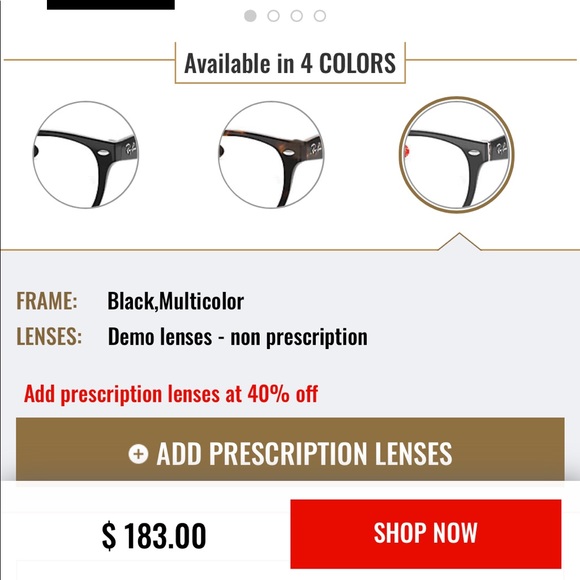 Ray Ban Glasses Frame - Picture 2 of 7